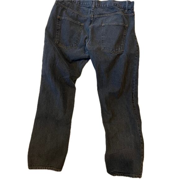 WXY Loose Black Jeans Mens 42x28 - Picture 2 of 4